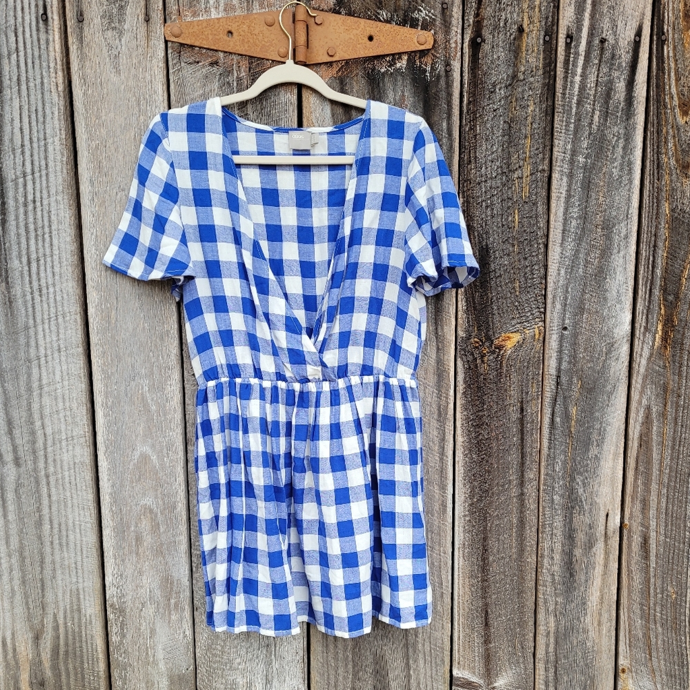 Asos Gingham Dress - Gem